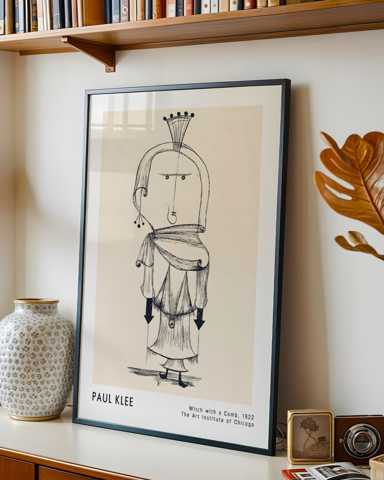 Paul Klee Witch With a Comb Poster