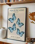 Picasso The Butterfly Poster