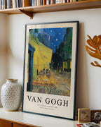 Van Gogh Cafe Terrace At Night Poster
