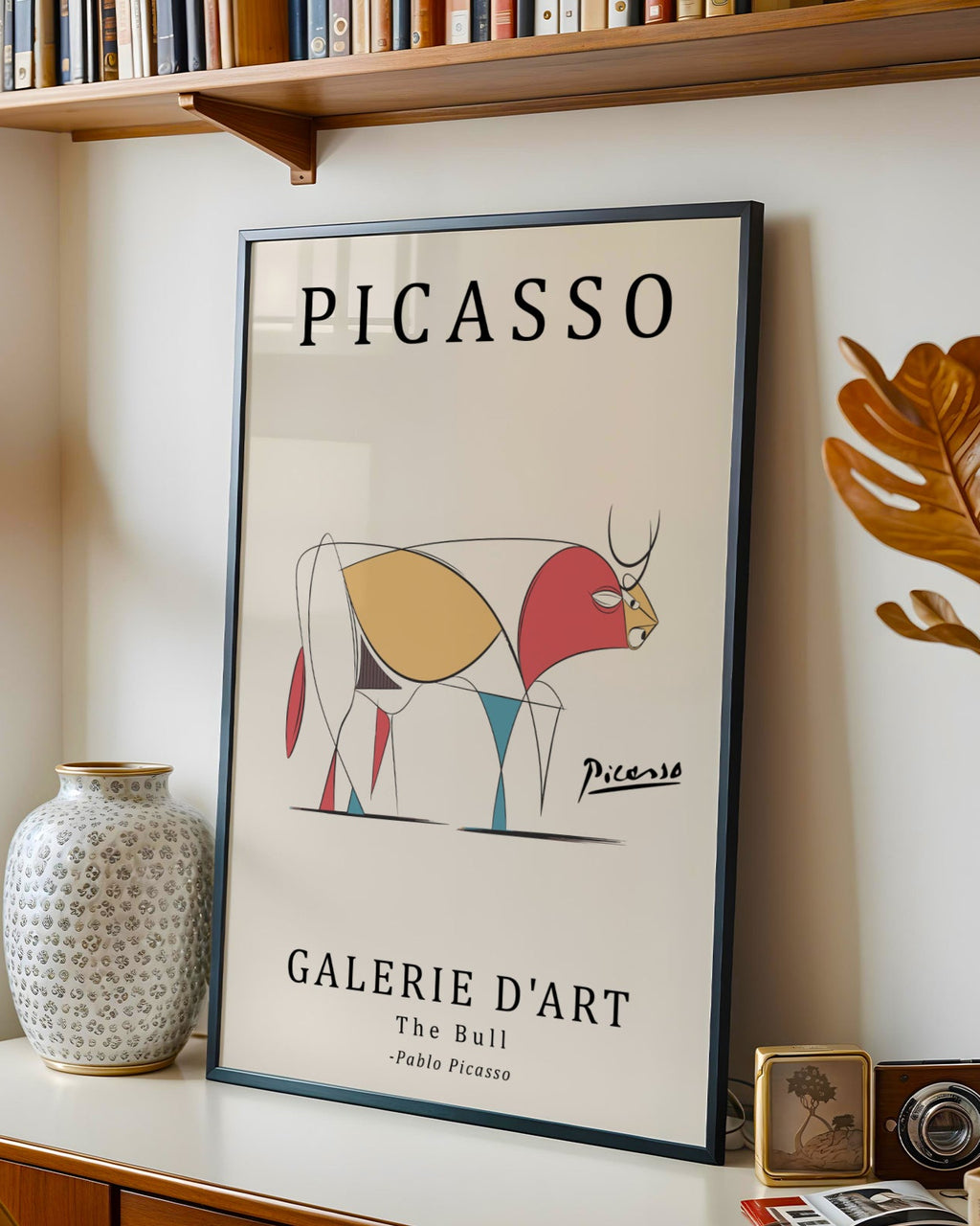Picasso The Bull Poster