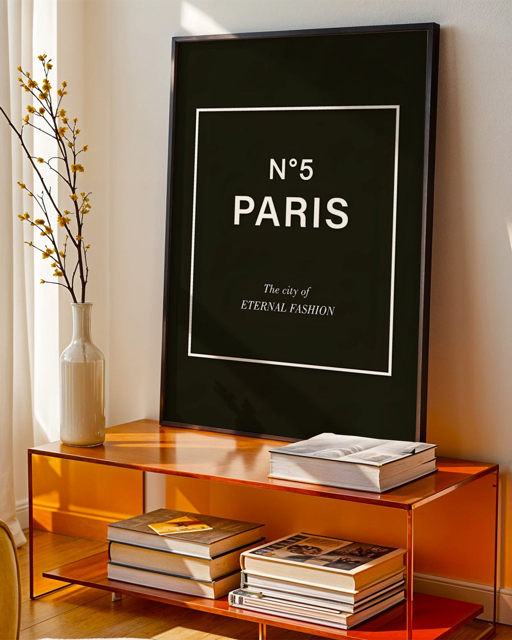 No.5 Paris Poster