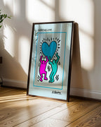 Keith Haring Sharing Love Poster