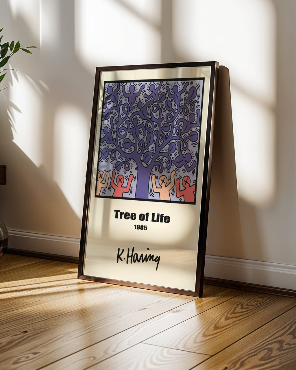 Keith Haring Tree Of Life Poster