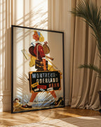 Leupin Montreux Oberland Poster