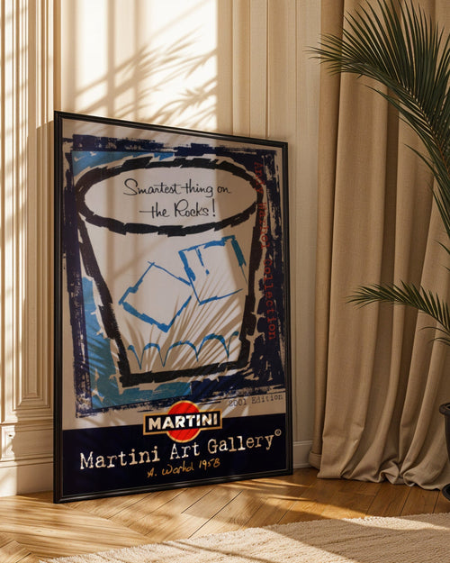 Andy Warhol Martini Art Gallery Poster