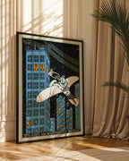 Tête á Tête on the 968th Floor of a Skyscraper Poster