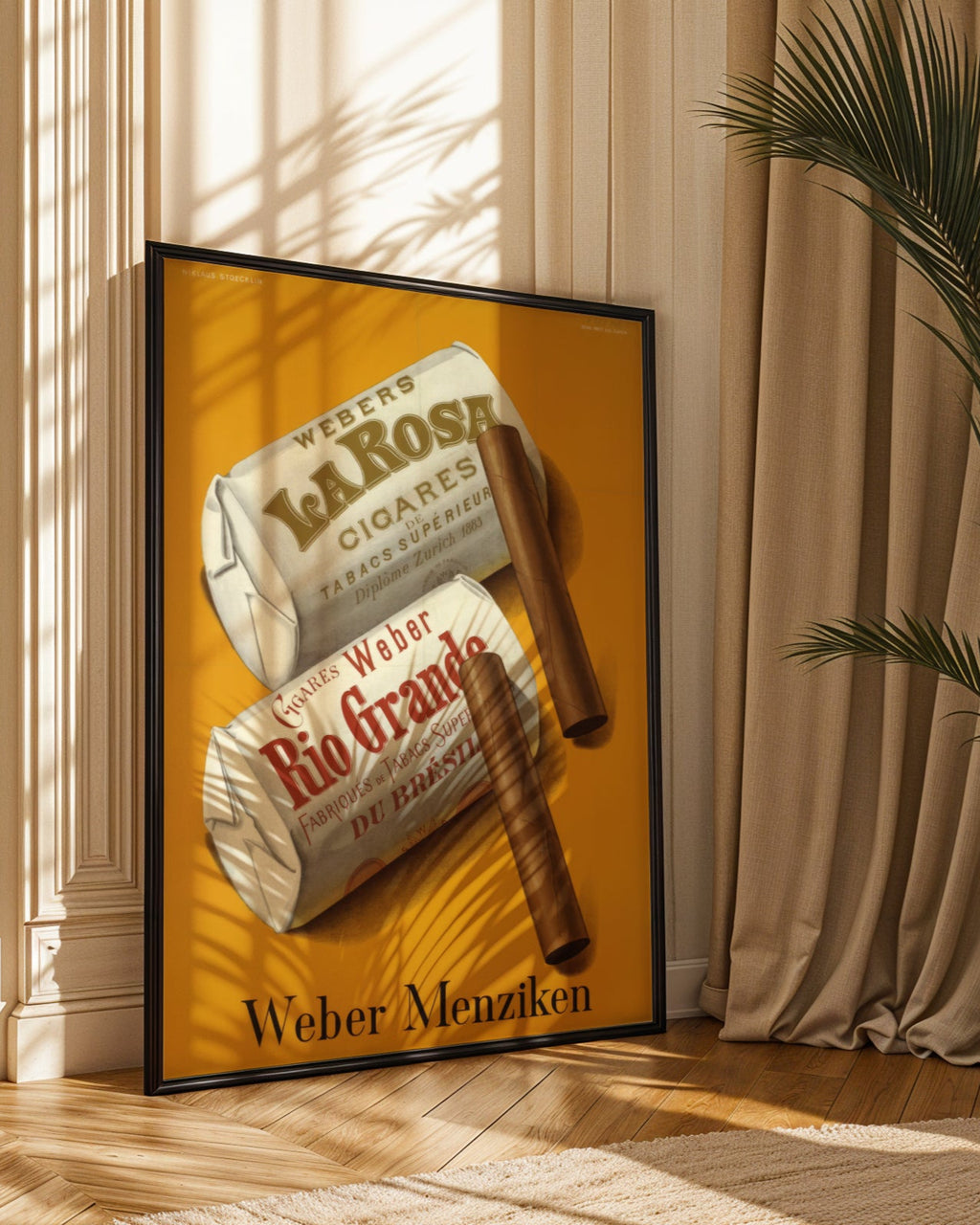 Weber Cigares Poster