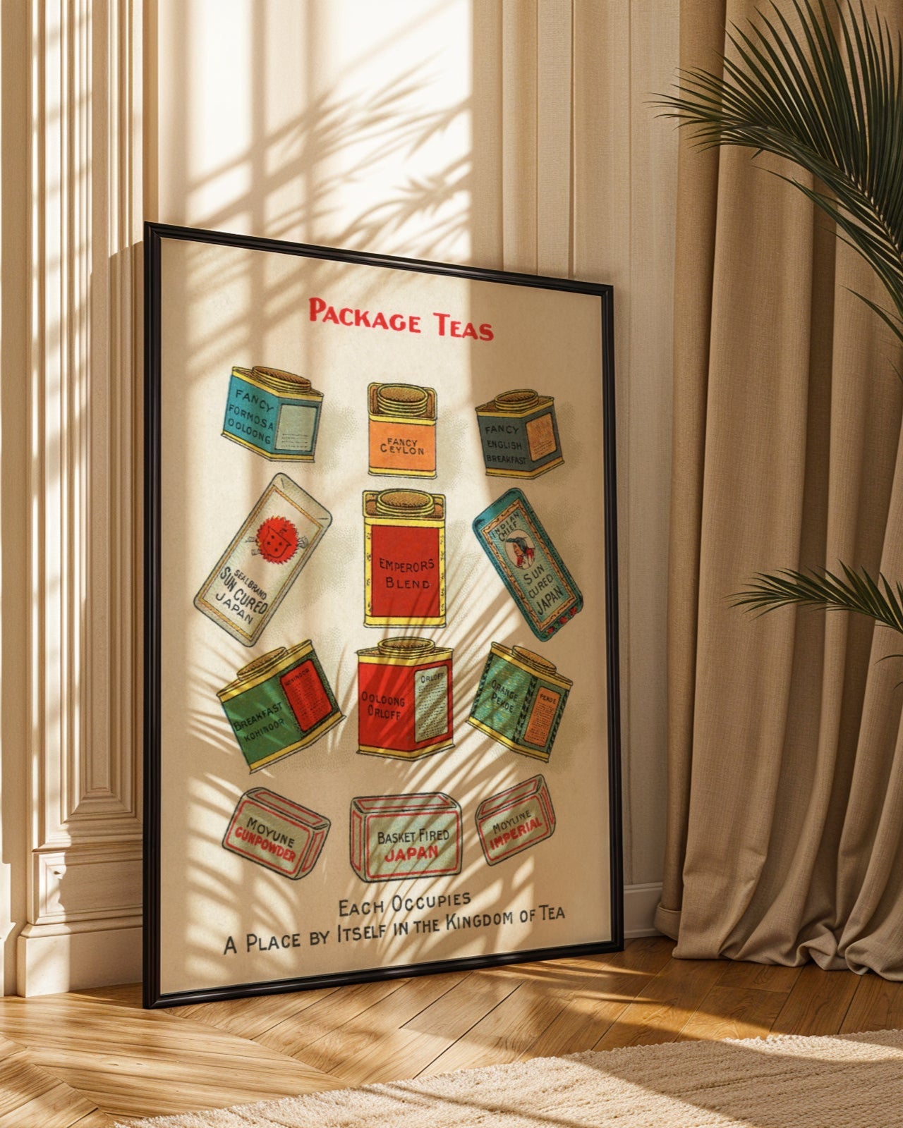Package Teas Poster