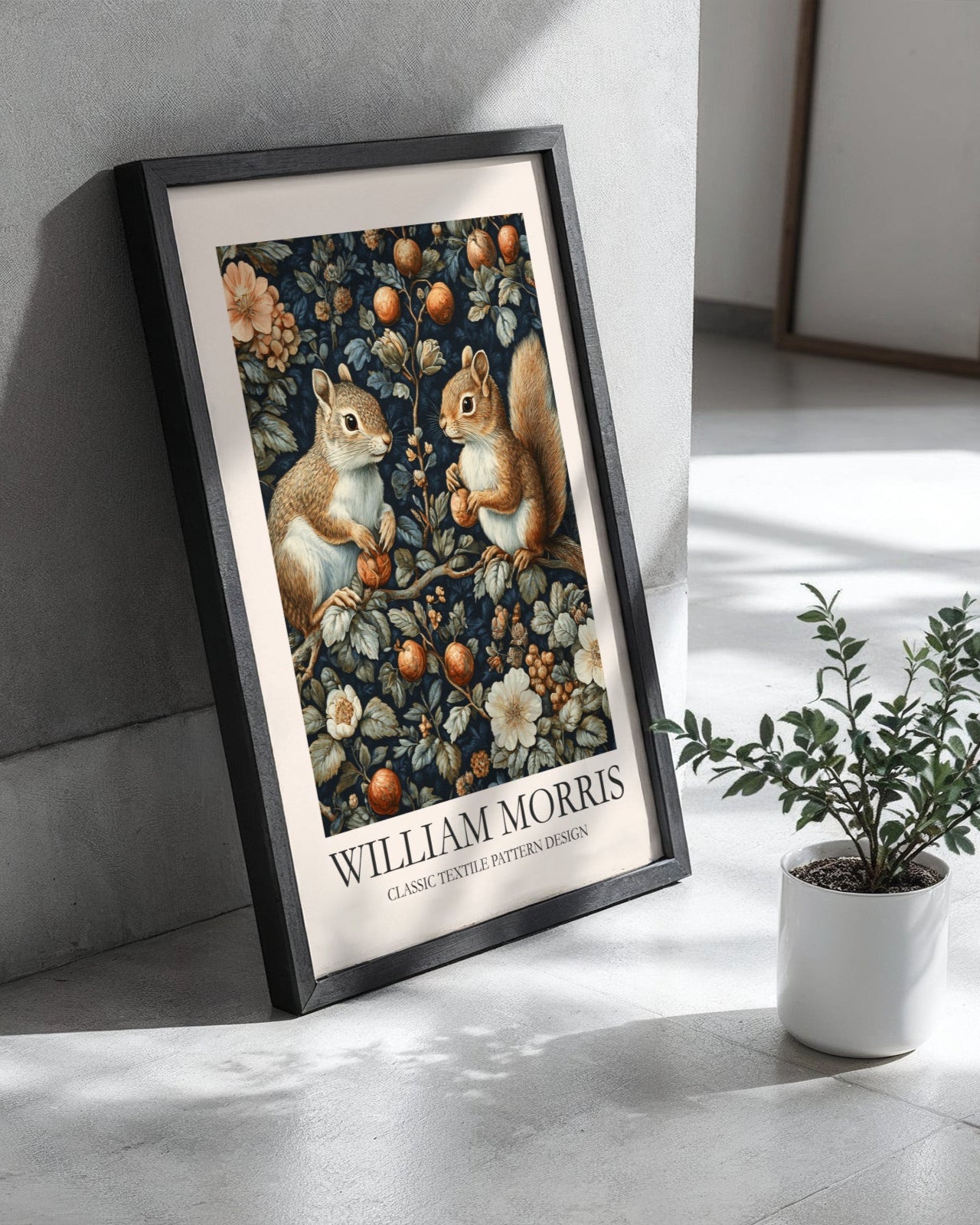 William Morris Classic Textile Pattern Design No.2 Poster