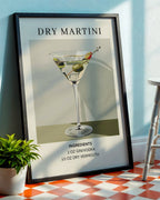 Dry Martini Poster