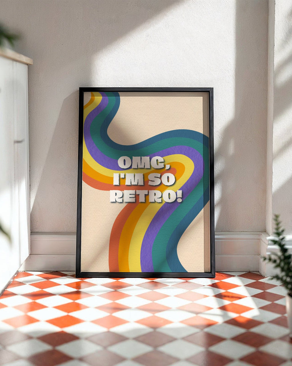 OMG, I'm So Retro Poster