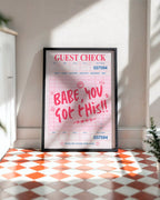 Babe, You Got This Poster