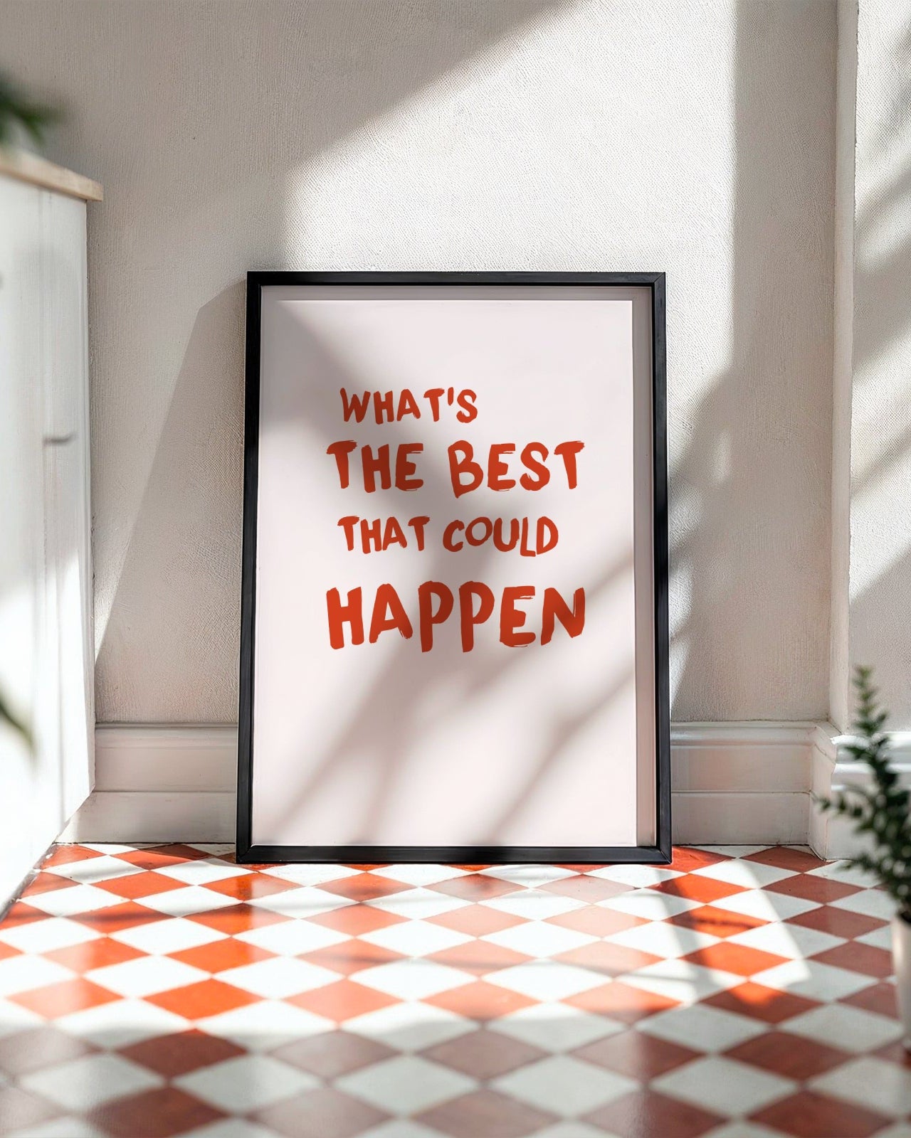 What's The Best That Could Happen Poster