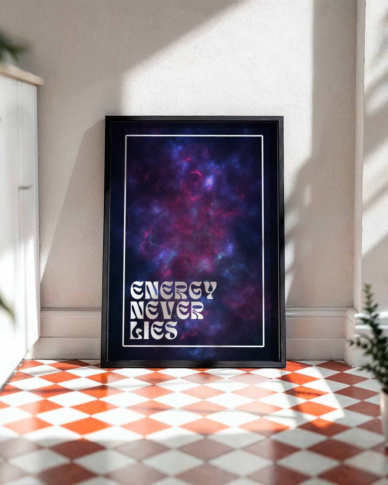 Energy Never Lies Poster