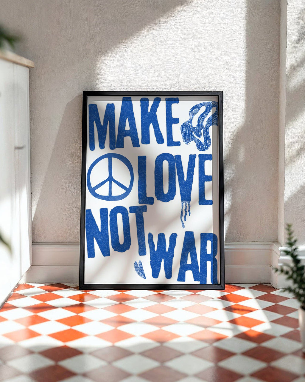 Make Love Not War Poster