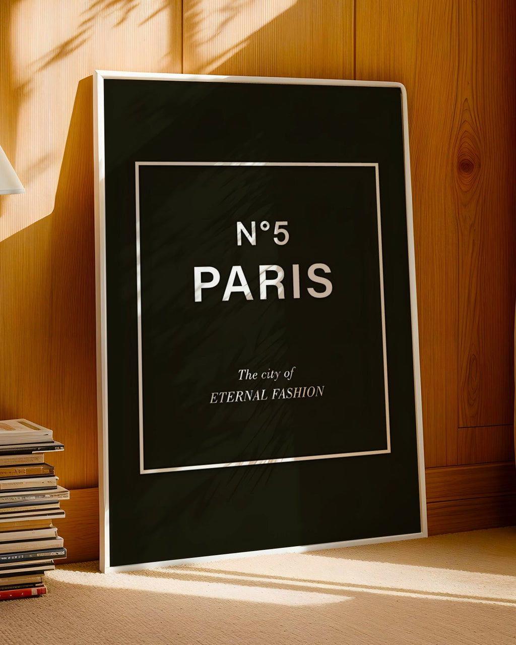 No.5 Paris Poster