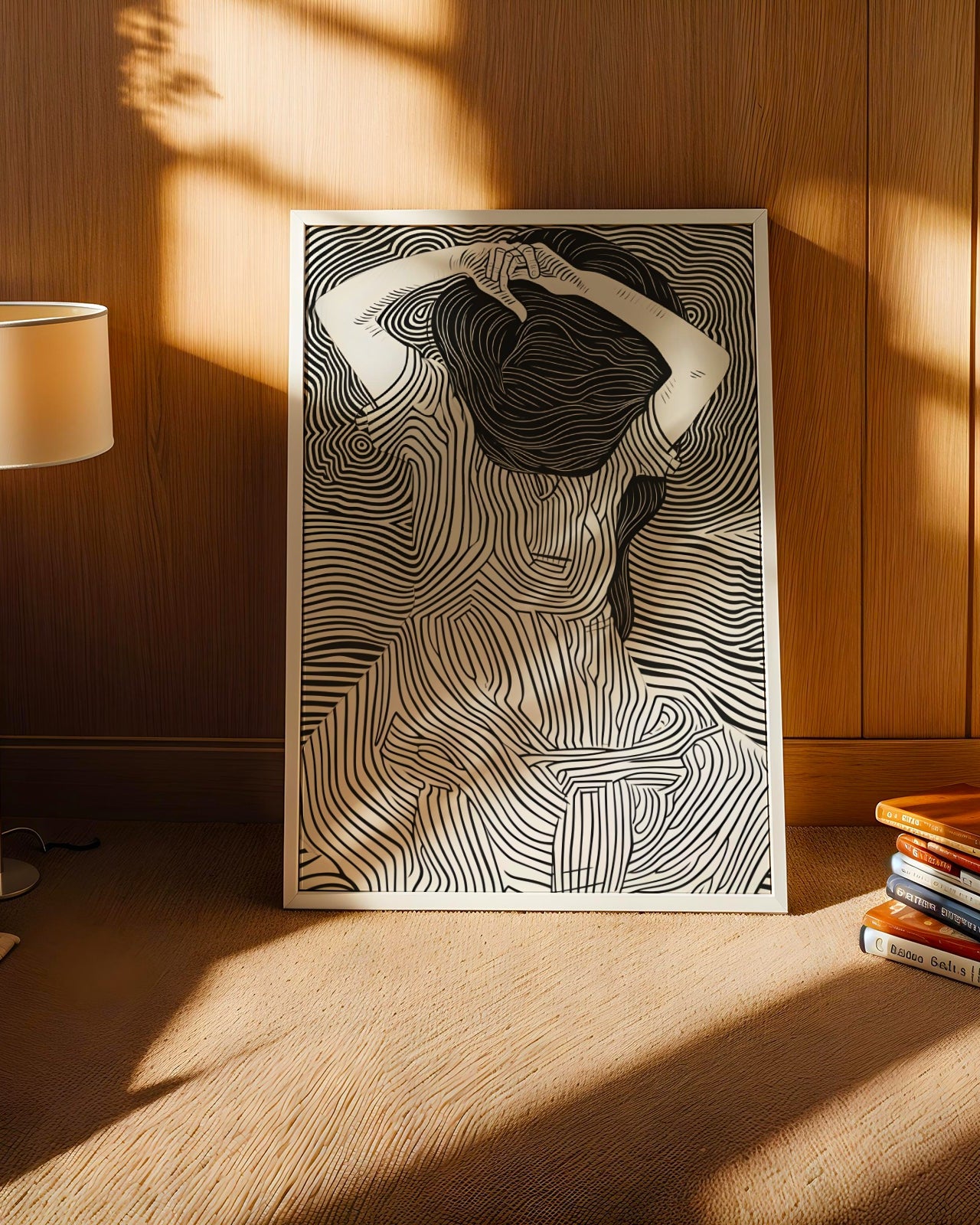 Dark Modern No.6 Poster