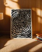 Dark Abstract No.9 Poster