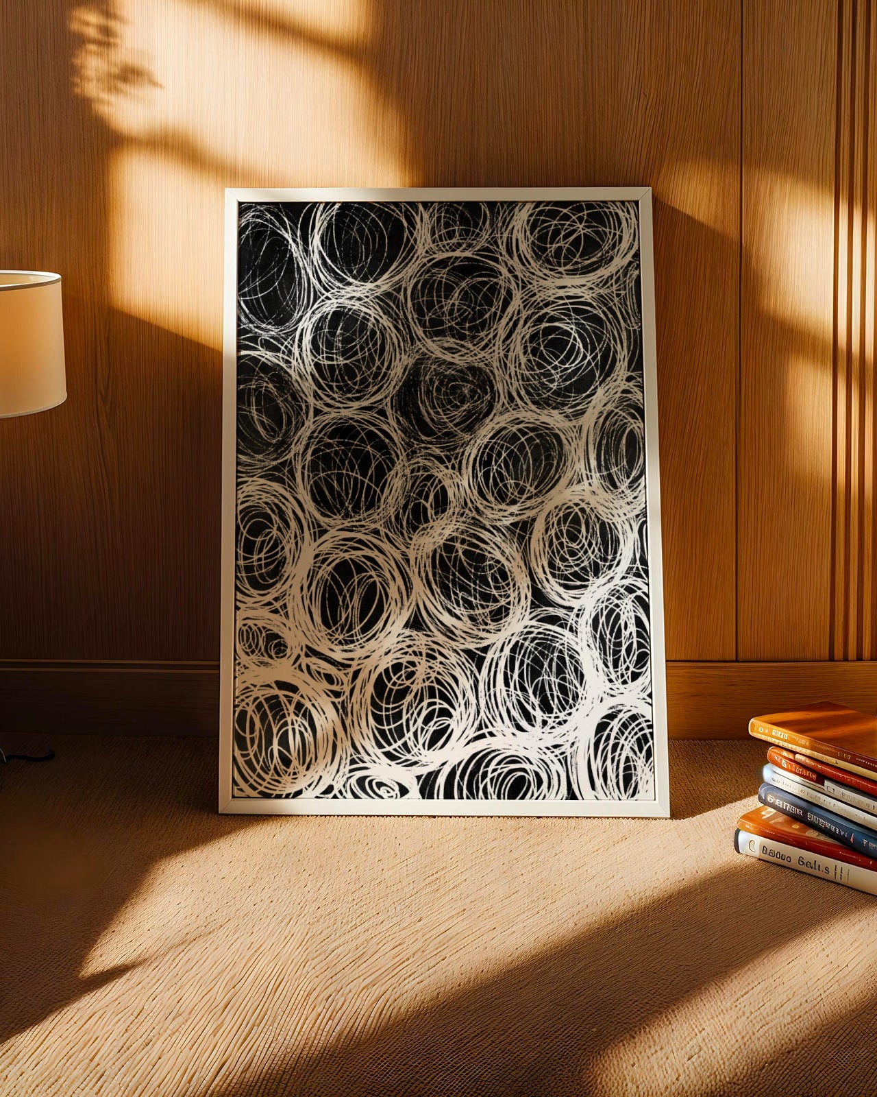 Dark Abstract No.10 Poster