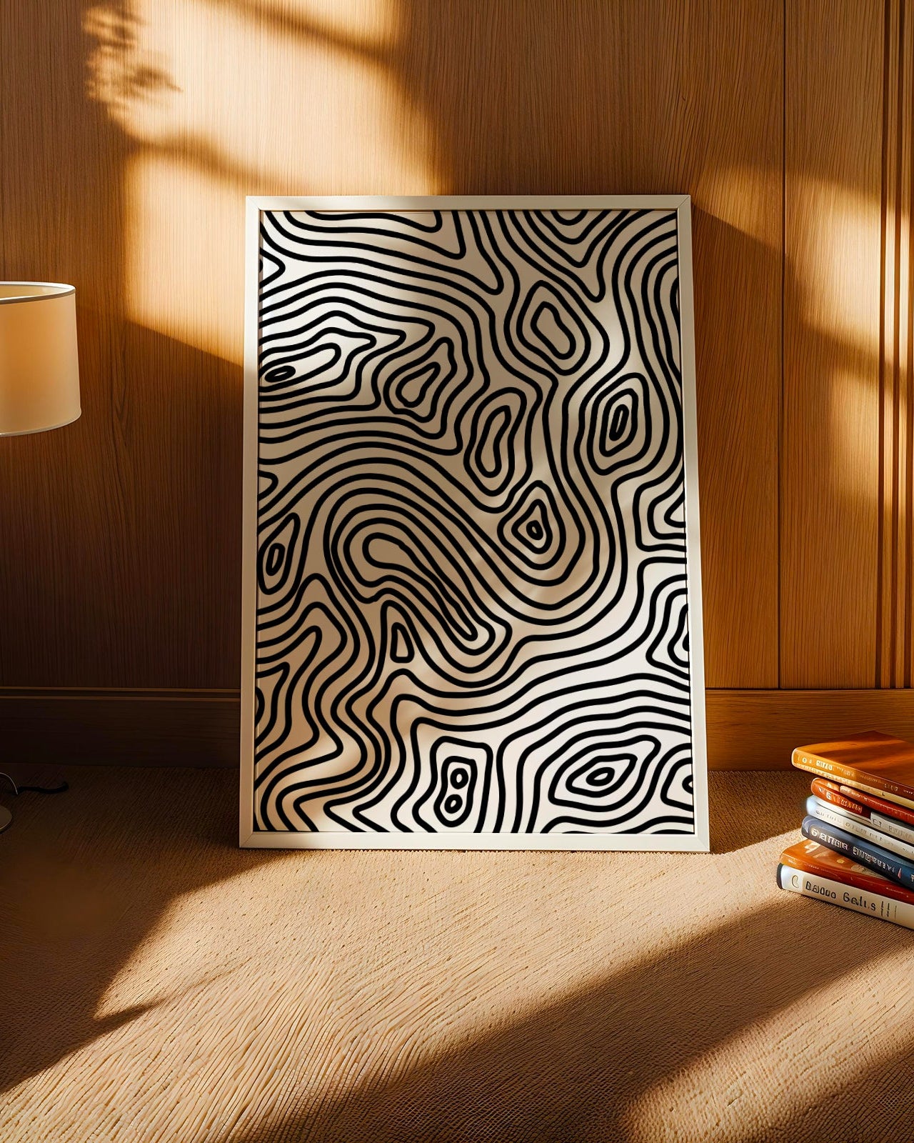 Dark Abstract No.13 Poster