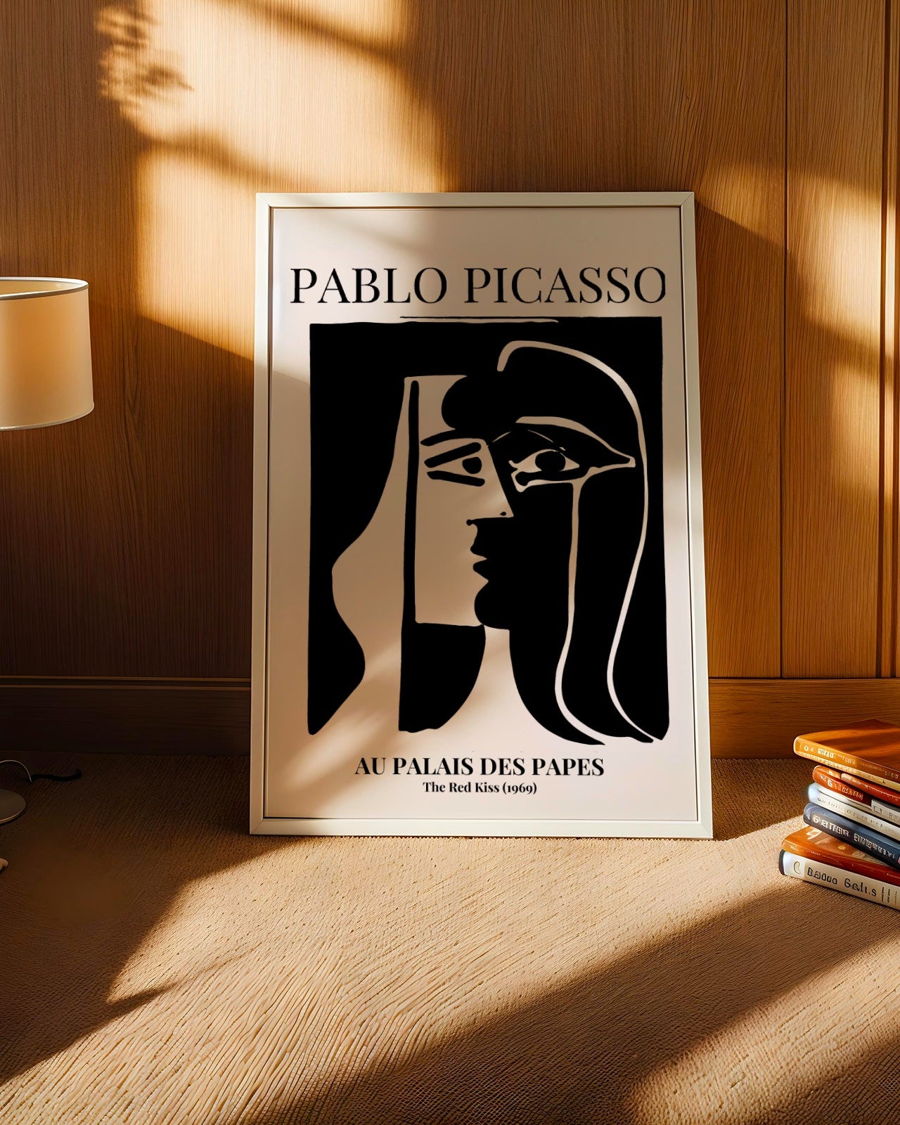 Picasso The Red Kiss Poster