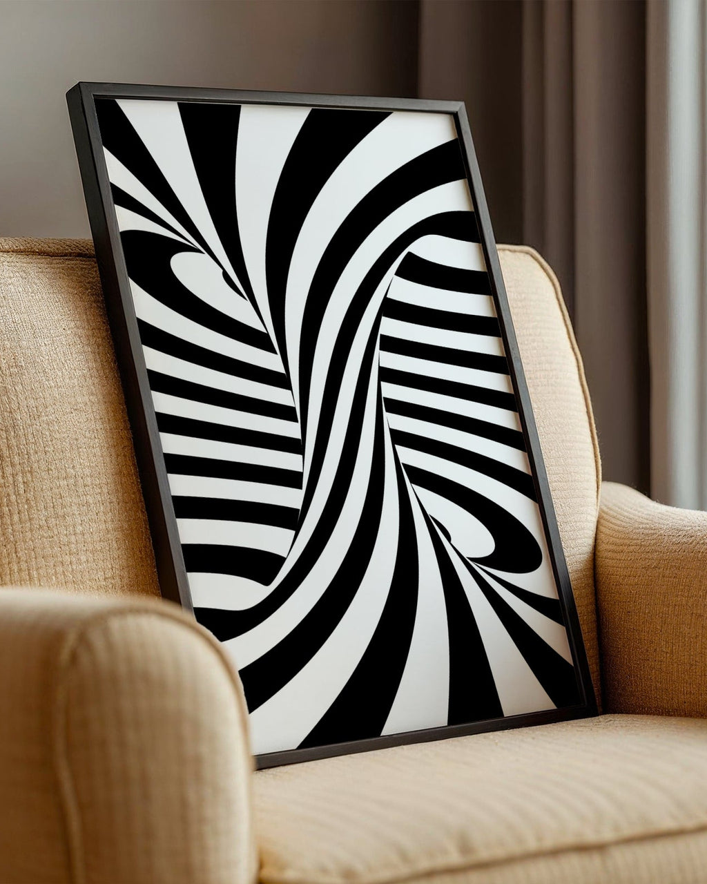 Dark Abstract No.12 Poster