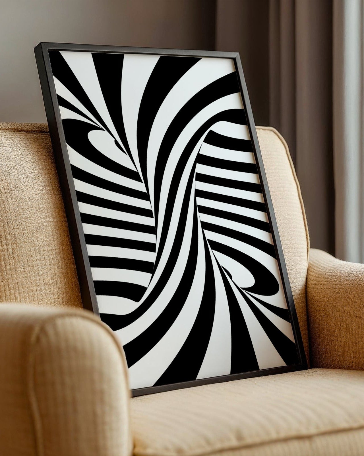 Dark Abstract No.12 Poster