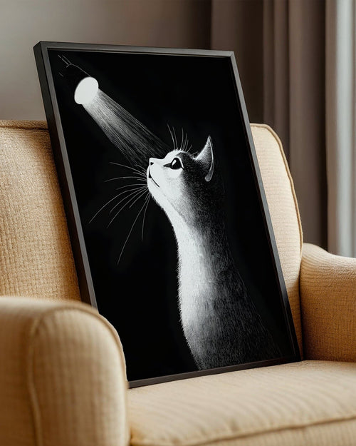 Black Cat Poster