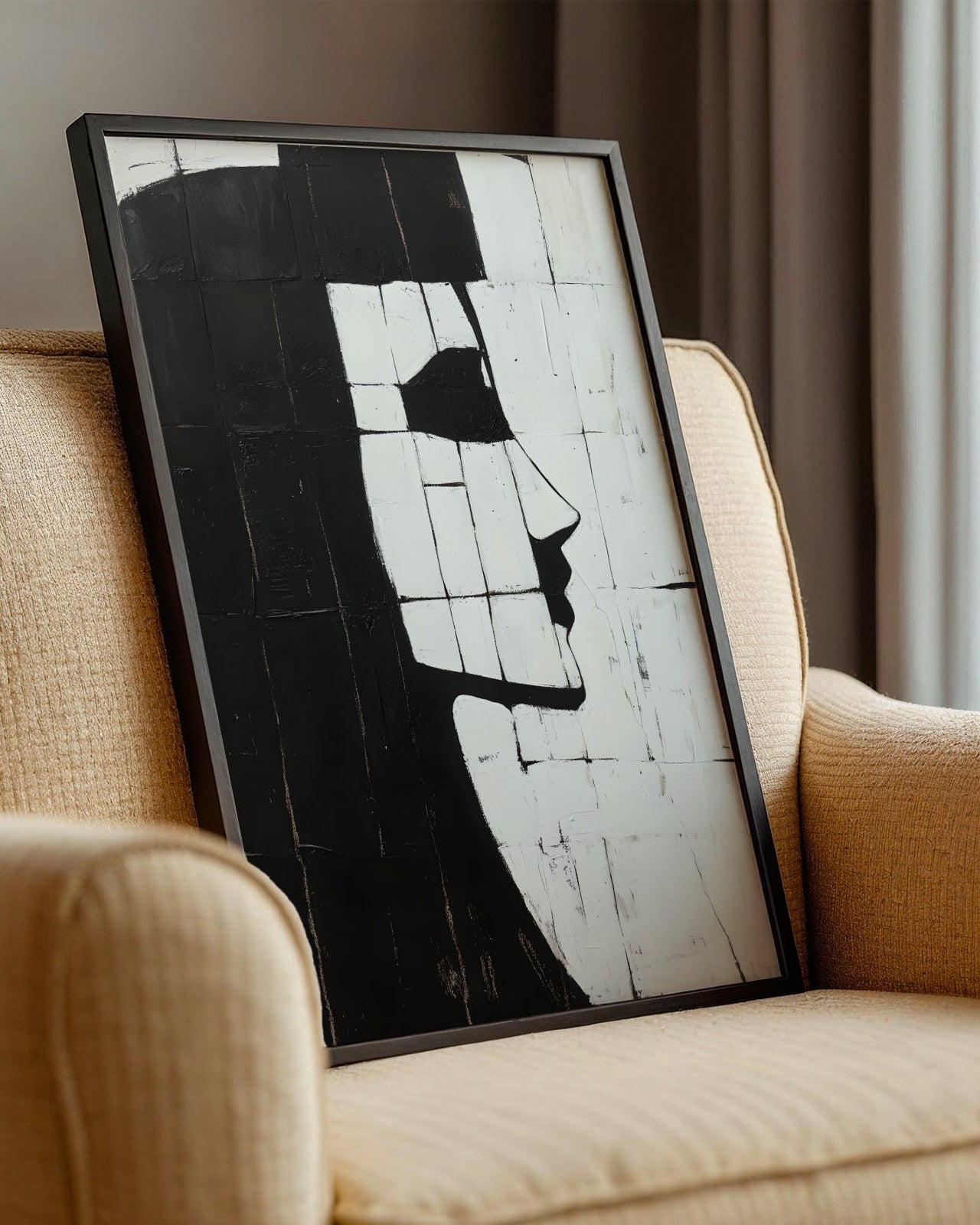 Dark Abstract No.2 Poster