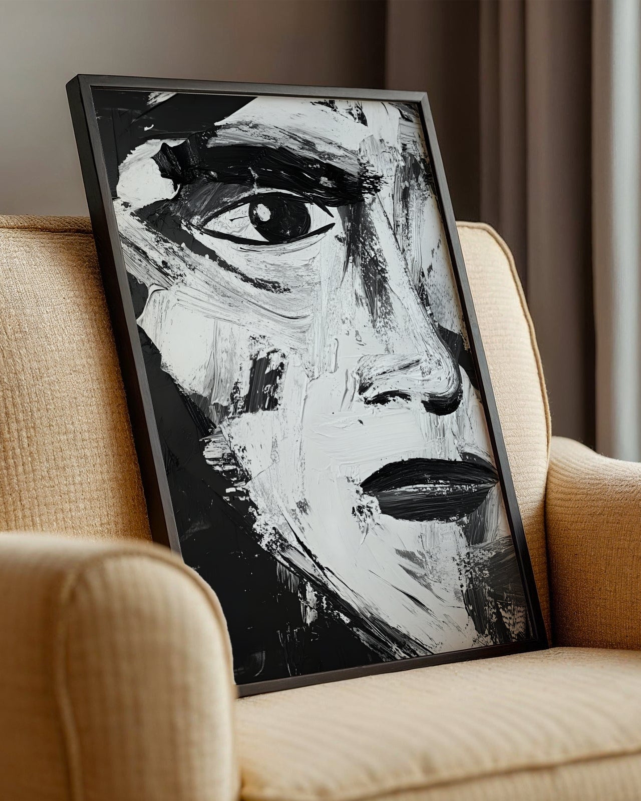 Dark Abstract No.4 Poster