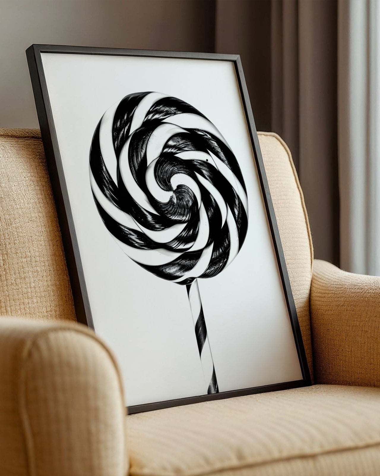 Yuvarlak Lolipop Poster