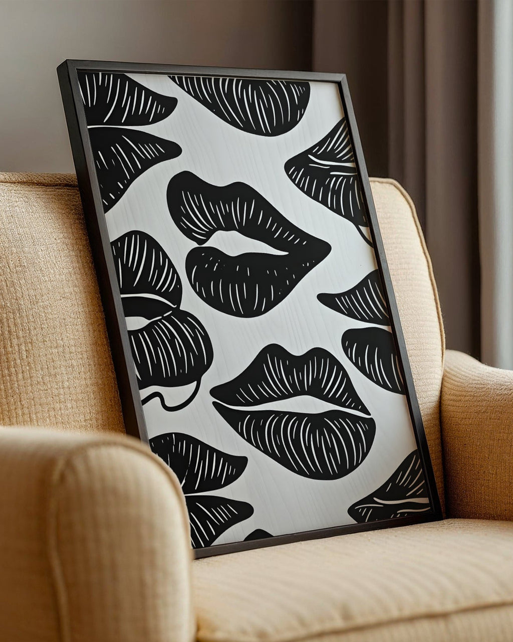 Lips Poster
