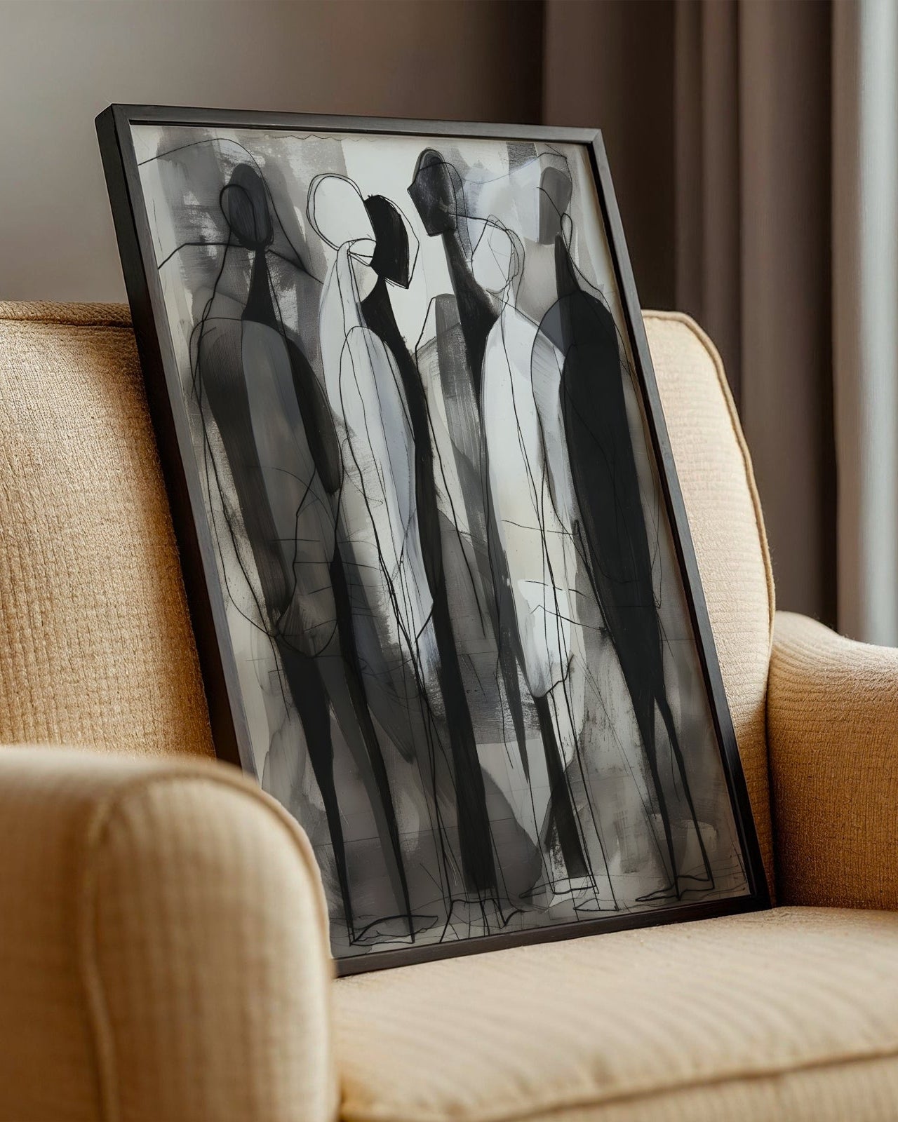 Dark Modern No.2 Poster