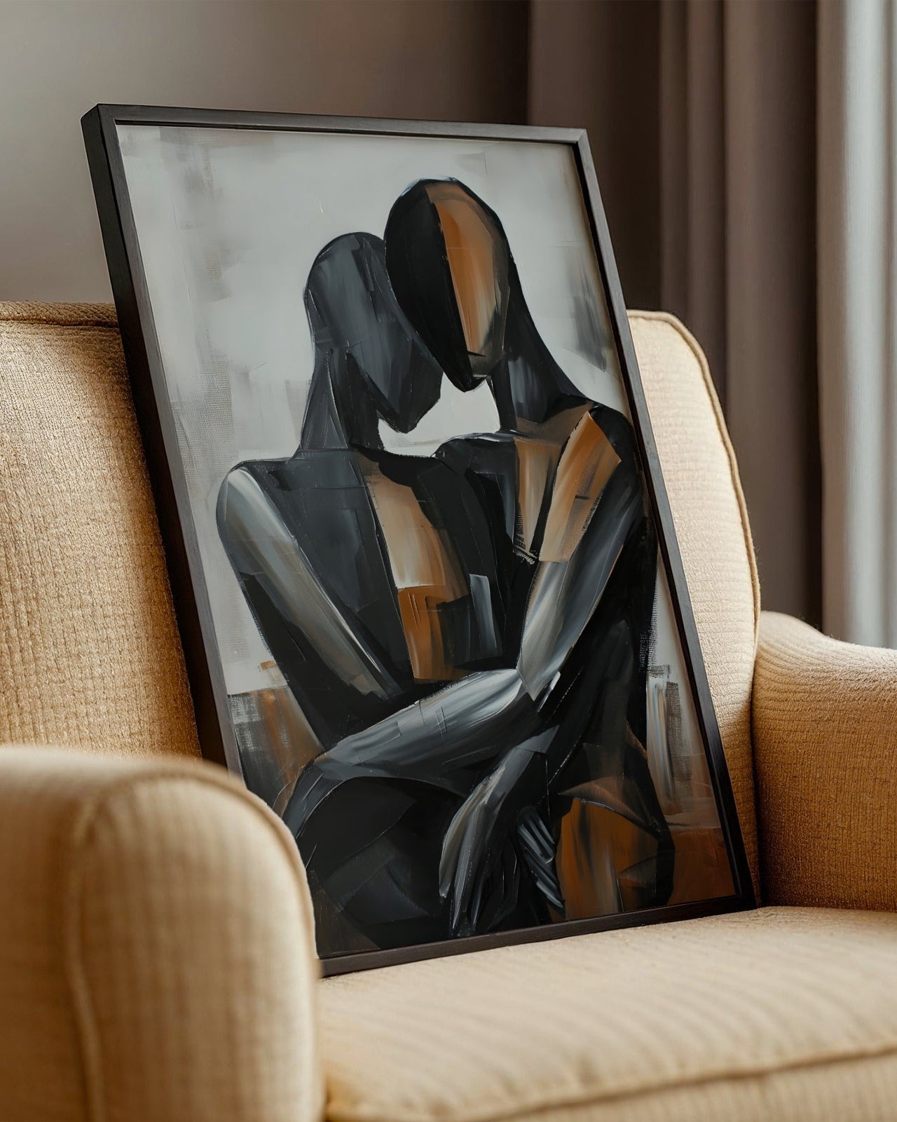 Dark Modern No.5 Poster