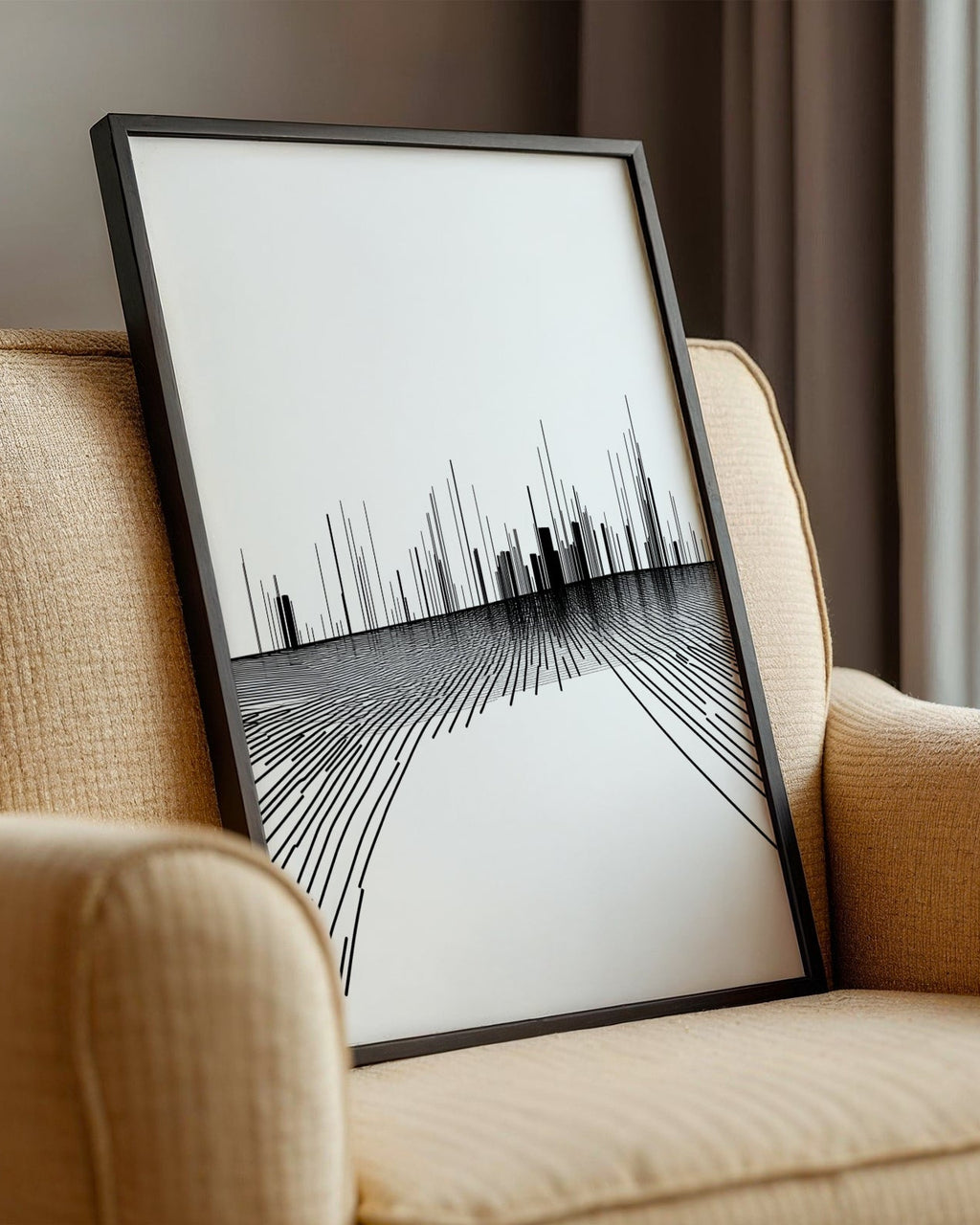 Dark Modern No.8 Poster