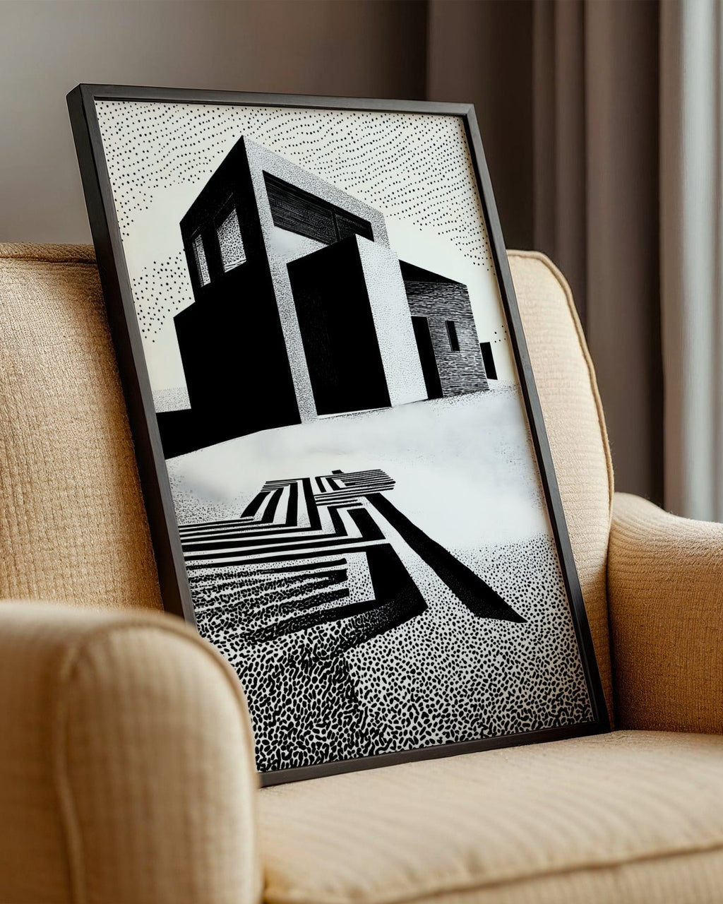 Dark Modern No.13 Poster