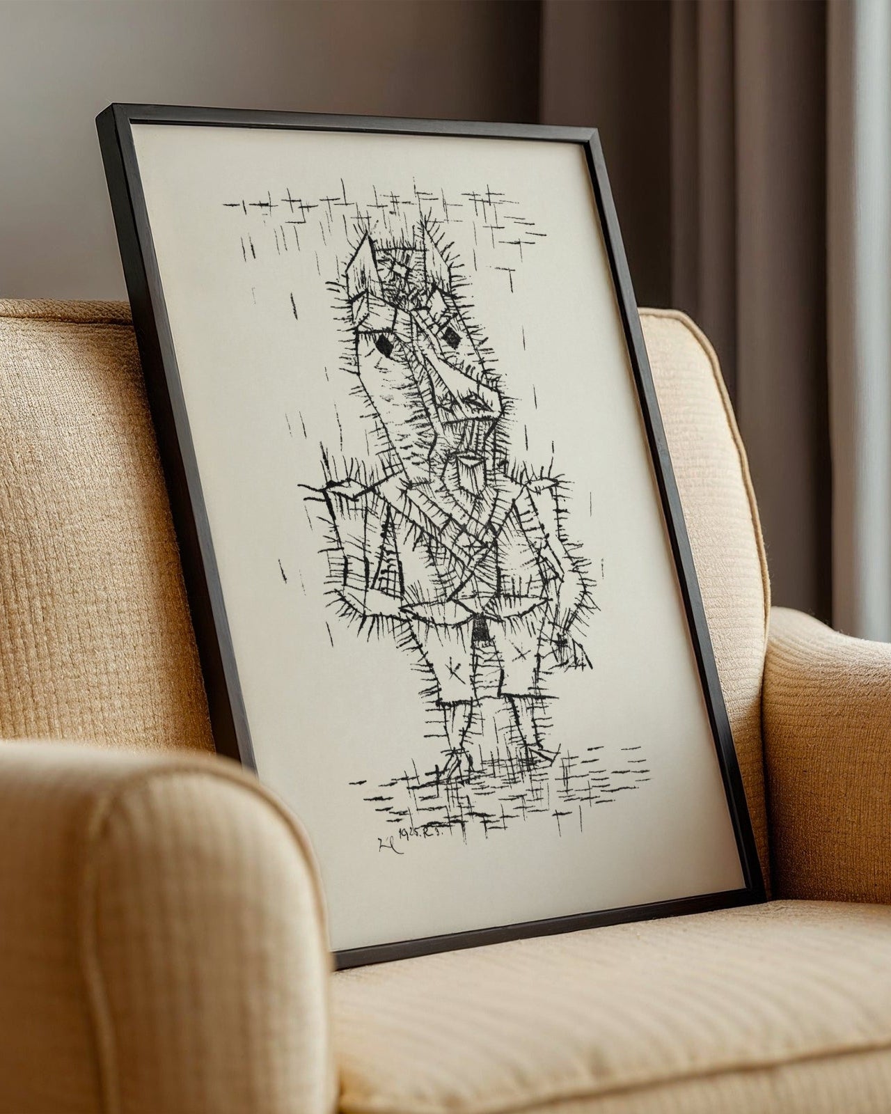 Dark Abstract No.14 Poster