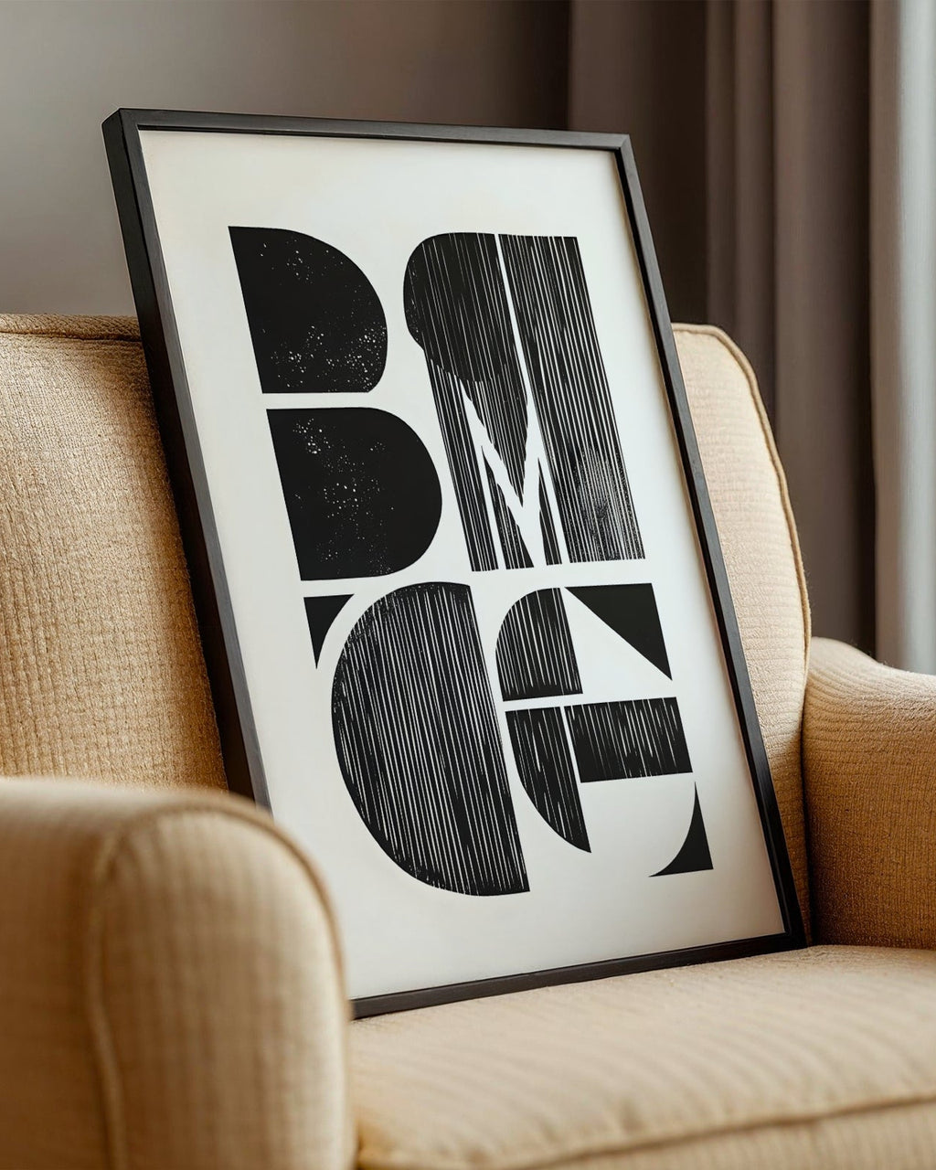 Dark Modern No.14 Poster