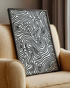 Dark Abstract No.13 Poster
