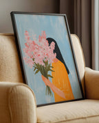 Baharı Taşıyan Kadın Poster