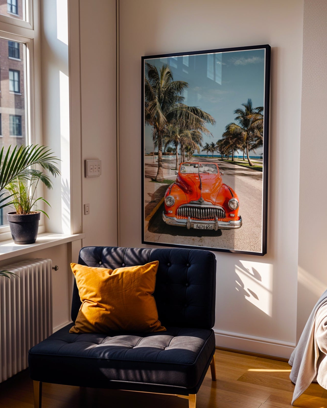 Vintage Car Poster