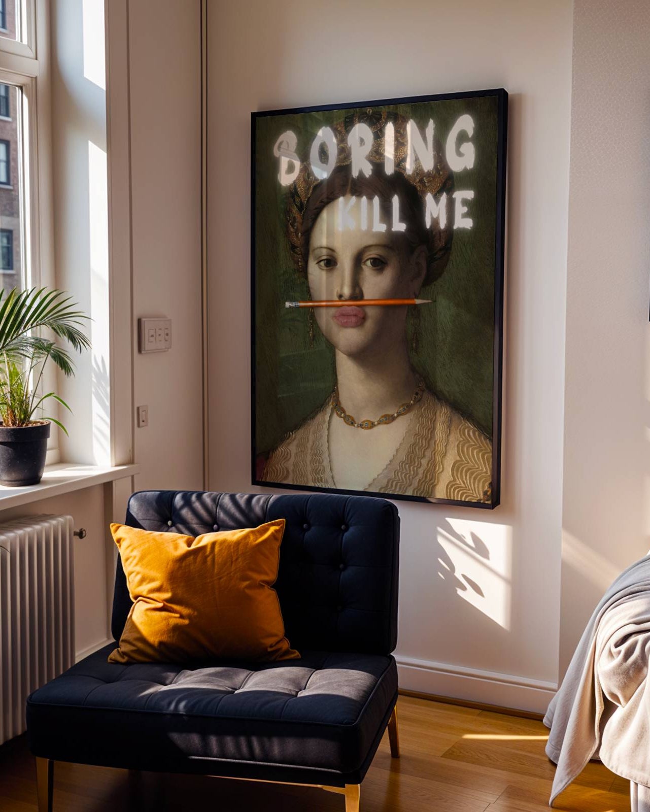 Boring Kill Me Poster