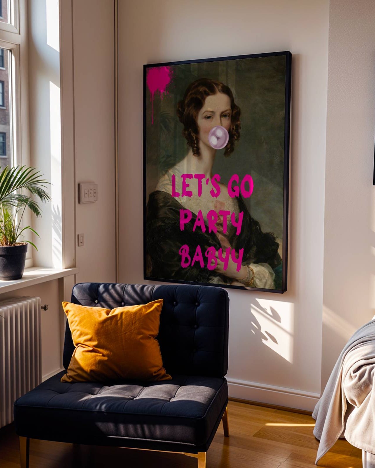 Let's Go Party Baby Poster