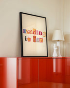 Reading Is Fun Poster