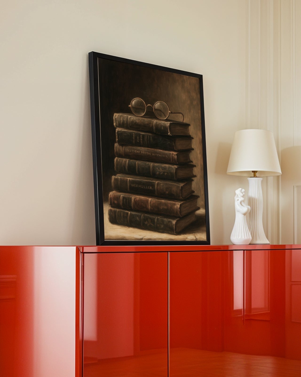 Vintage Books Poster