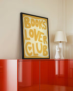 Books Lover Club Poster