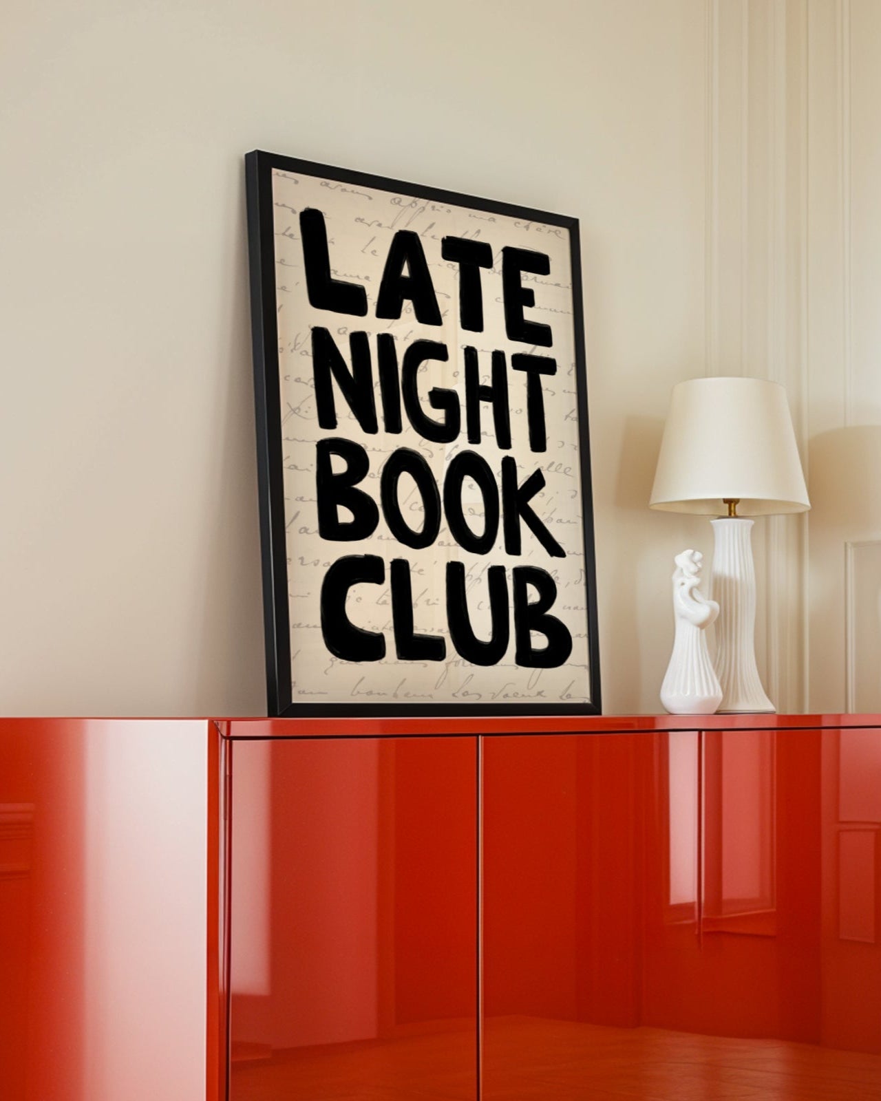 Late Night Book Club Poster
