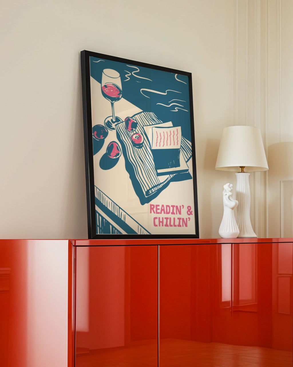 Readin' & Chillin' Poster