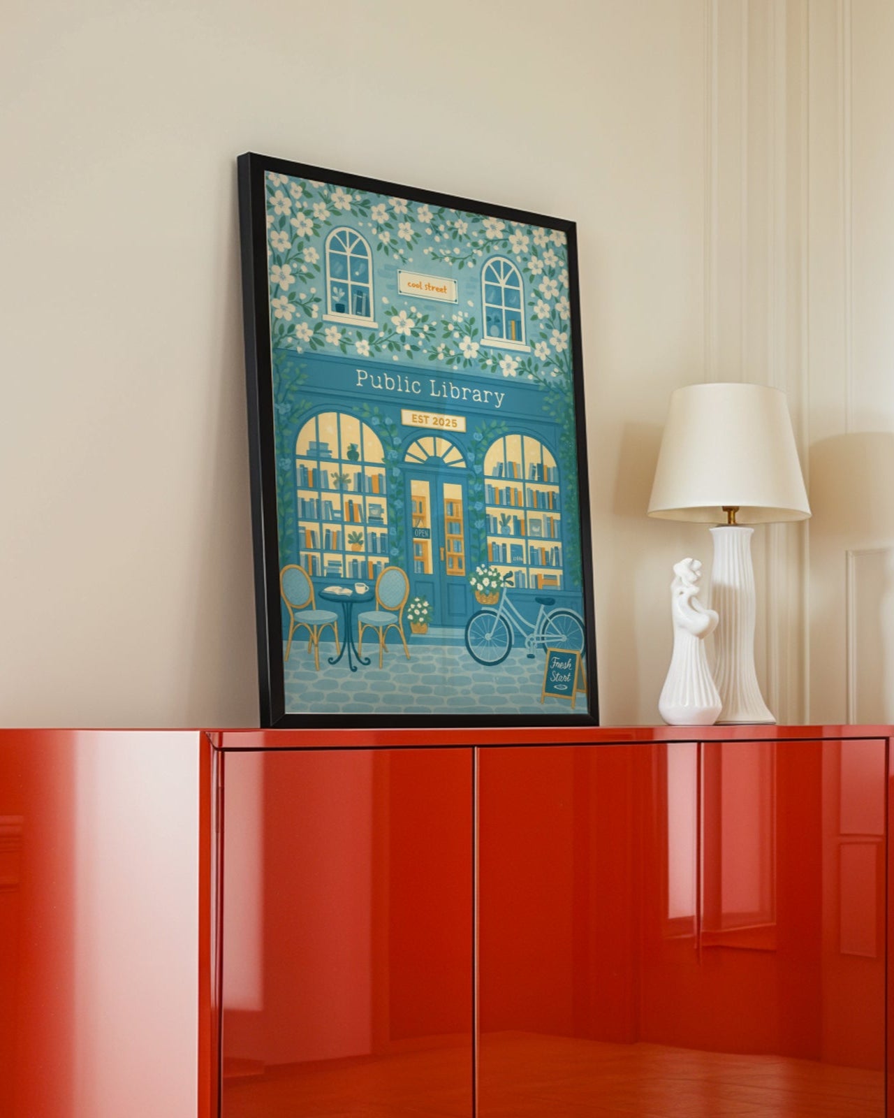 Public Library Poster