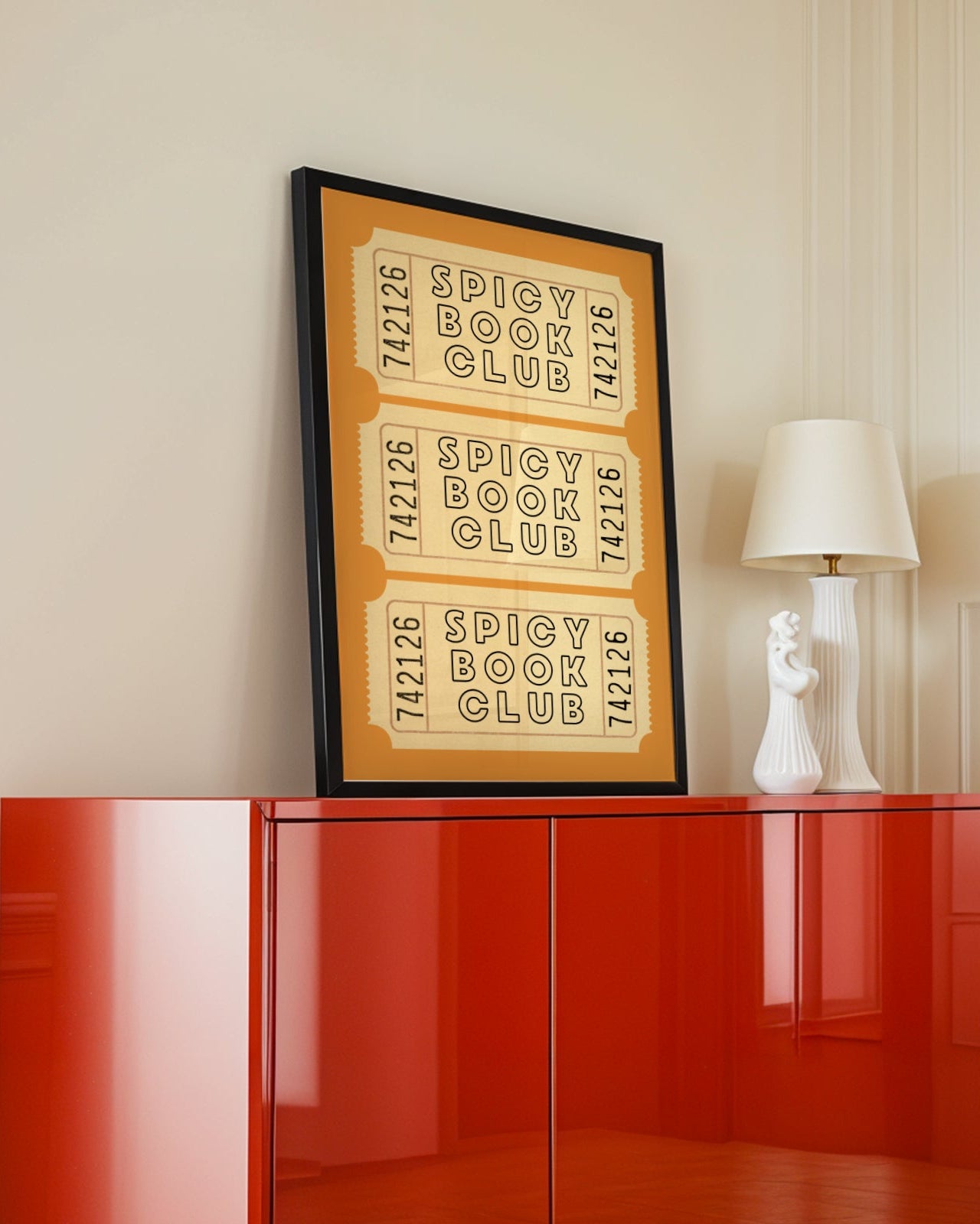 Spicy Book Club Poster